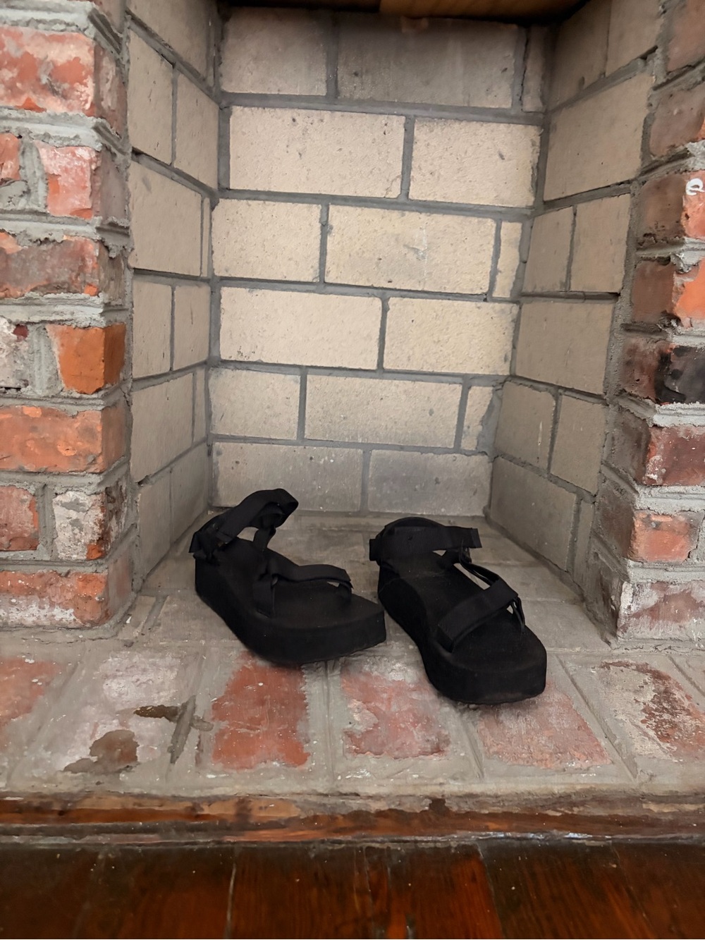 Teva Black Platform Sport Sandals - Women's Comfortable Straps